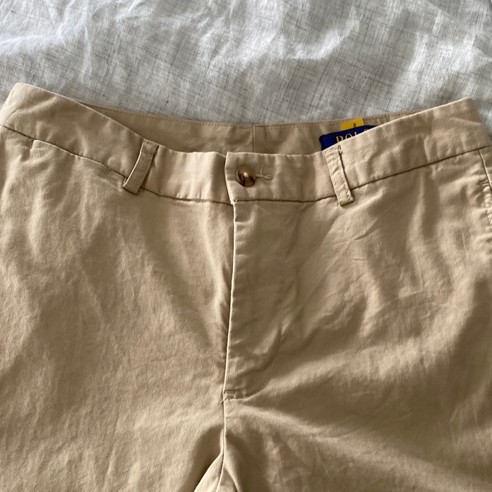 Ralph Lauren flat front khaki size 16